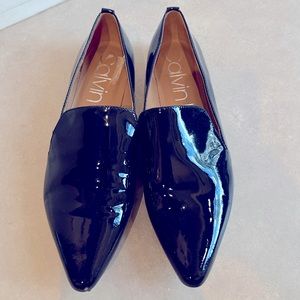 Calvin Klein Navy Elin Loafers Size 7
